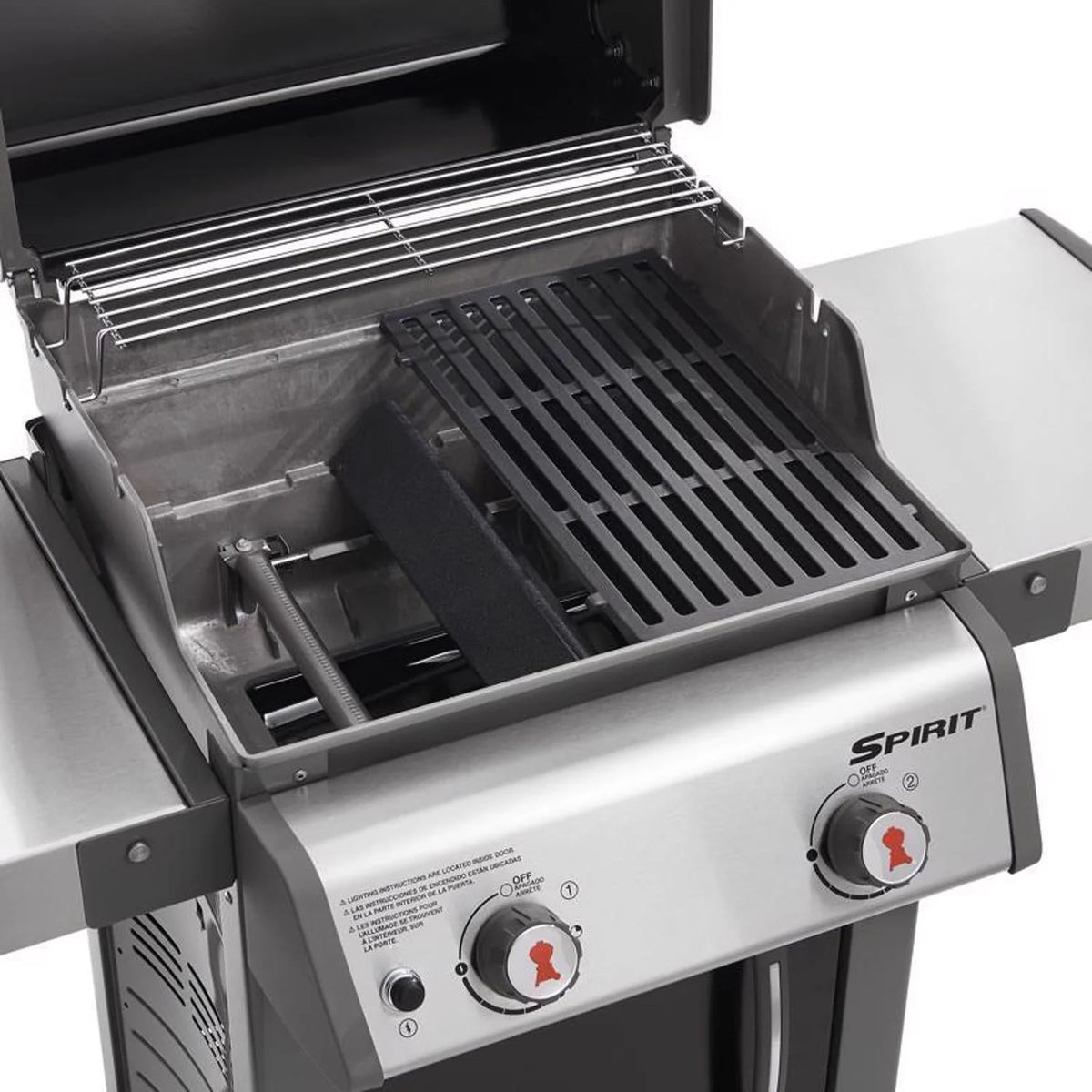 Weber 2 Burner Liquid Propane Grill, Black - Spirit E-210