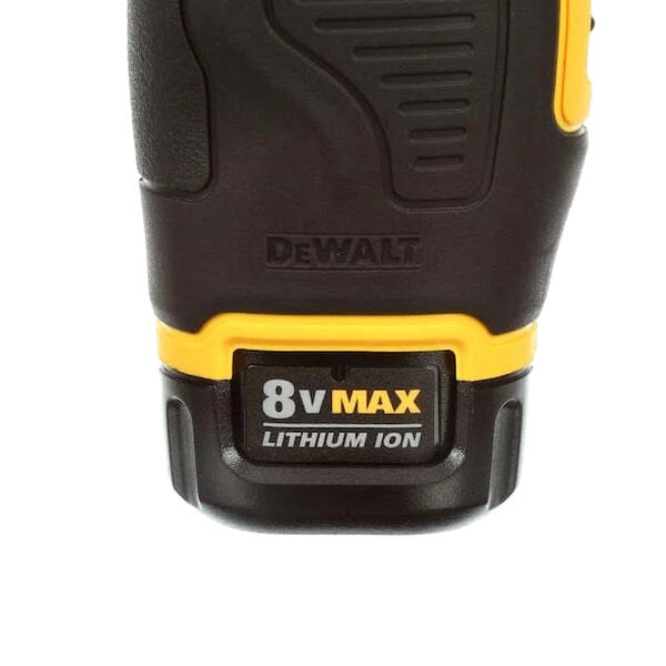 8V MAX Cordless Gyroscopic Screwdriver with Adjustable Handle, (2) 1.0Ah Batteries, Charger, and Bag