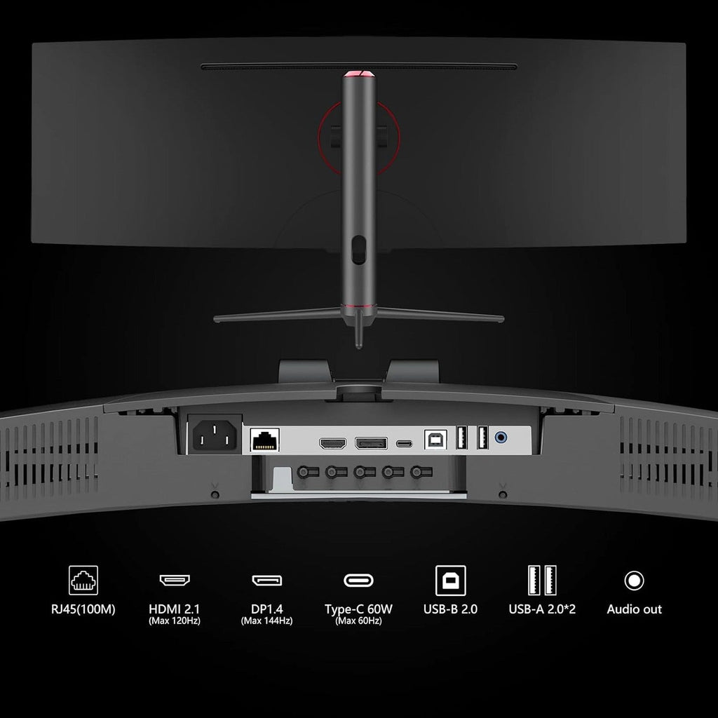 INNOCN 49" Curved Gaming Monitor, 144Hz, HDR400, USB-C, 49C1G