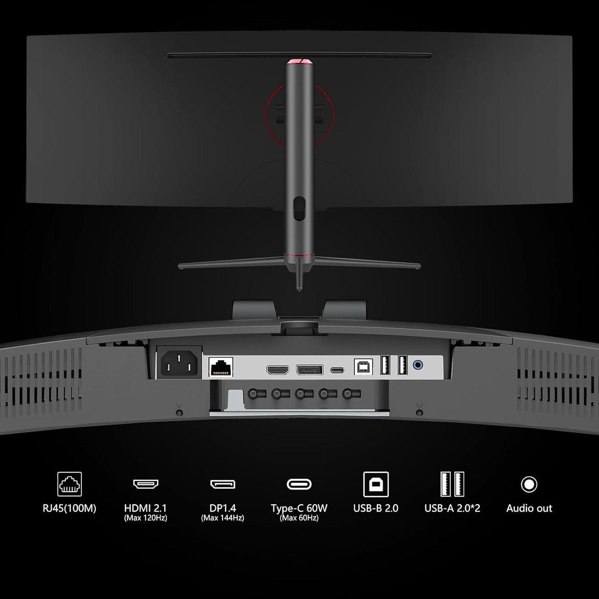 INNOCN 49" Curved Gaming Monitor, 144Hz, HDR400, USB-C, 49C1G