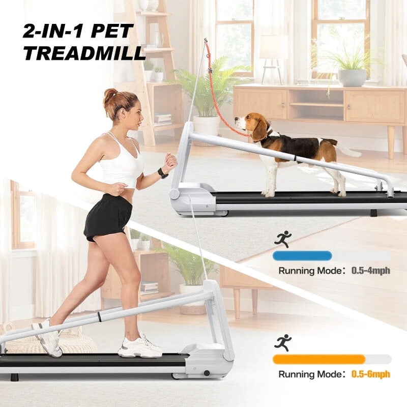 Witaxima 2025 New Quiet Smart Pet Treadmill, Adjustable Speed, Perfect for Small/Medium Dogs
