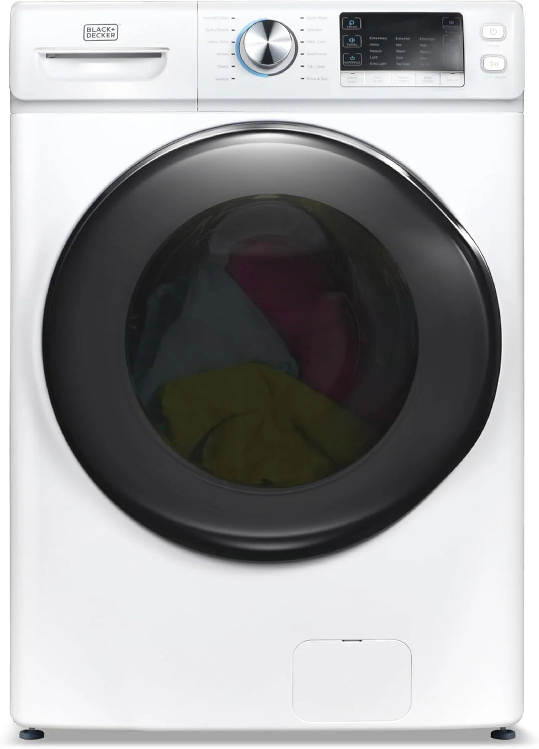 BLACK+DECKER Portable Washing Machine, 0.9 Cu. Ft., 5 Wash Cycles