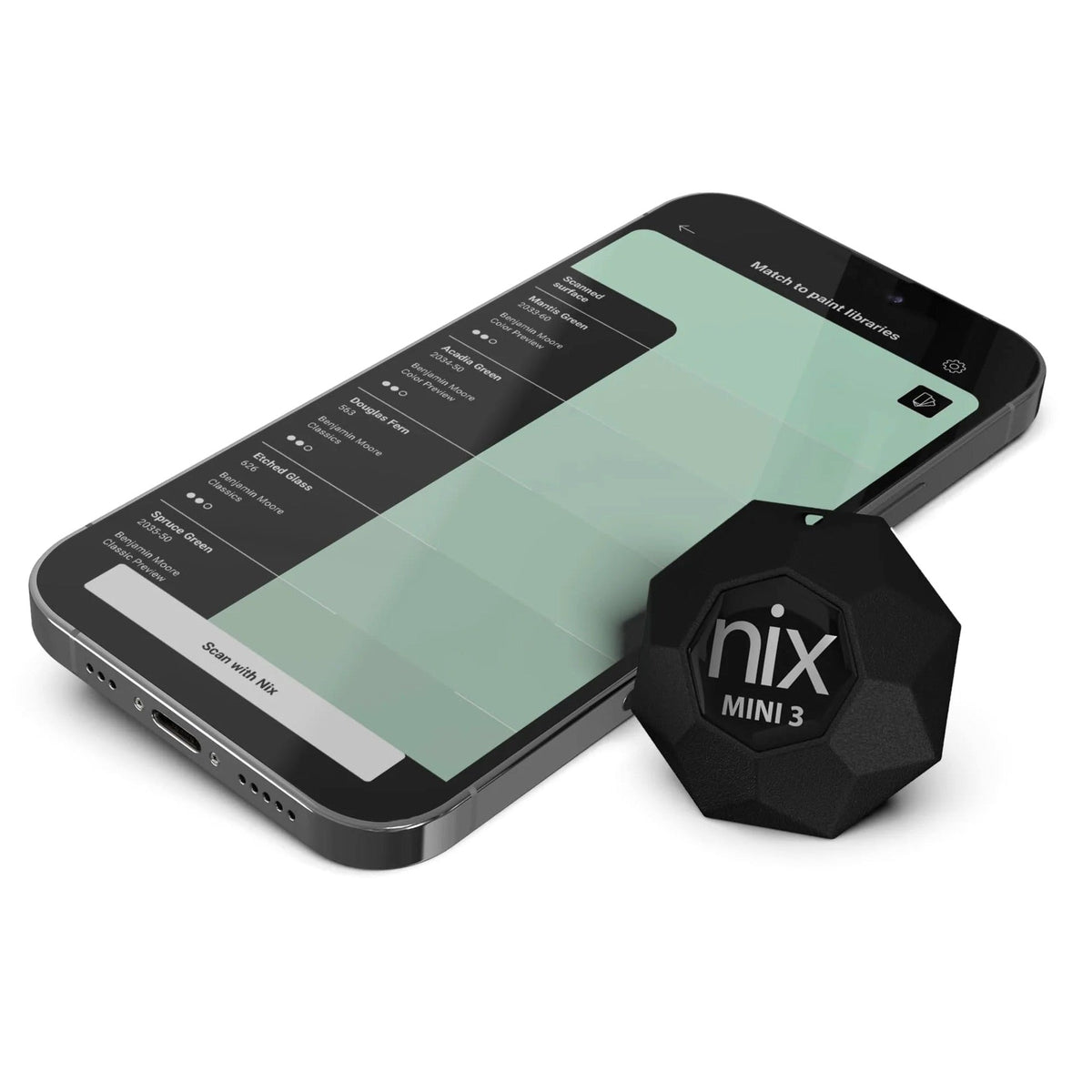 Nix Mini 3 Color Sensor Colorimeter Portable Color Matching Tool