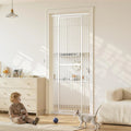 Extra Tall Cat Gate, 27.56-37 in Wide, 51-87 in Adjustable Height