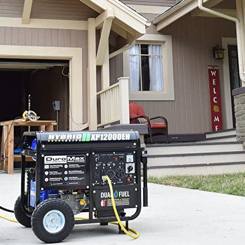 XP12000EH Dual Fuel Generator – 12,000W Gas/Propane, 457cc 4-Stroke Engine, EPA/CARB Compliant