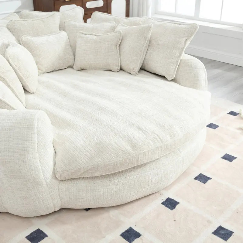 Double Loaf Sofa Bed With Armrests