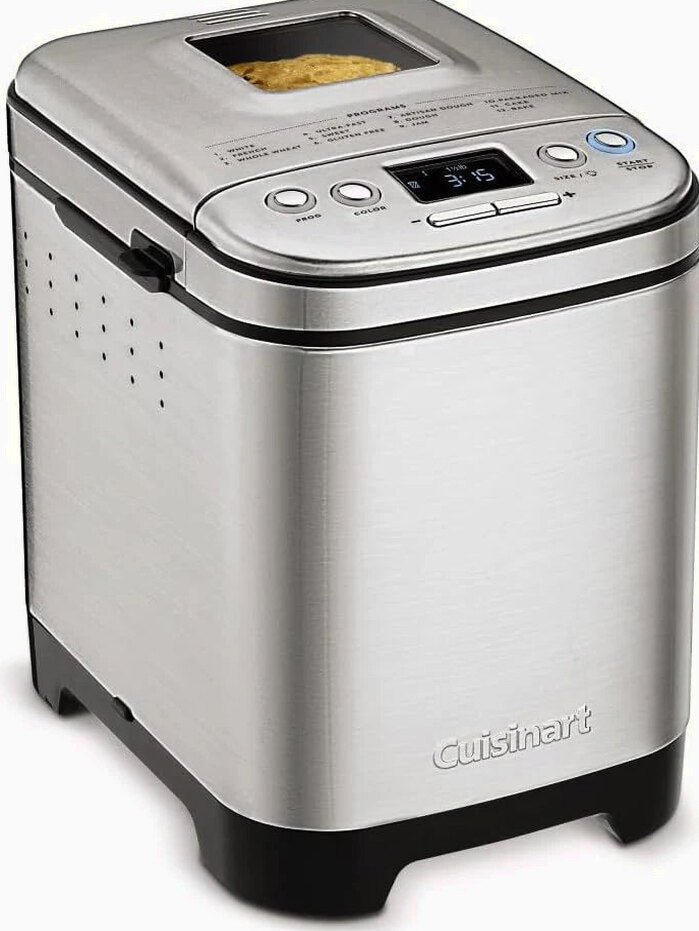 Cuisinart Bread Maker Machine, Compact and Automatic, Up to 2lb Loaves