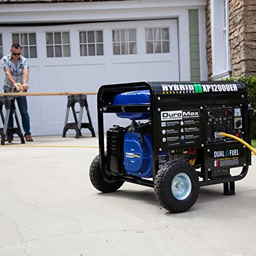 XP12000EH Dual Fuel Generator – 12,000W Gas/Propane, 457cc 4-Stroke Engine, EPA/CARB Compliant