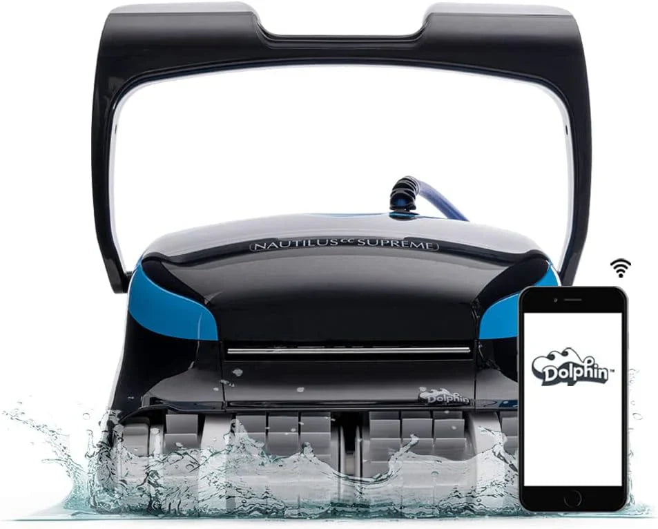 Dolphin Nautilus CC Plus Wi-Fi Robotic Pool Vacuum Cleaner For In-Ground Pools Up To 50 FT - Nautilus CC Plus Wi-Fi