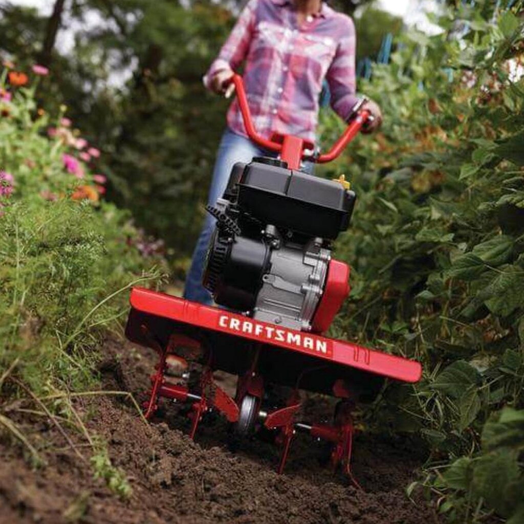 Scratch And Dent Craftsman Front Tine Garden Tiller