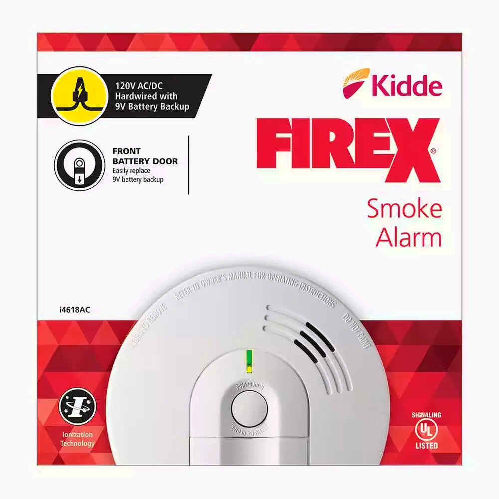 Firex 4-Pack Hardwired Smoke Detector