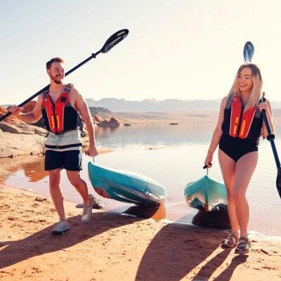 Lifetime Guster 100 Sit-In Kayak (2-Pack) 457