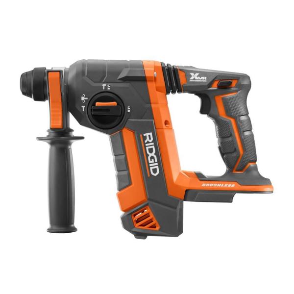 RIDGID 18-Volt OCTANE Cordless Brushless 1 in SDS-Plus Rotary Hammer - R86711B