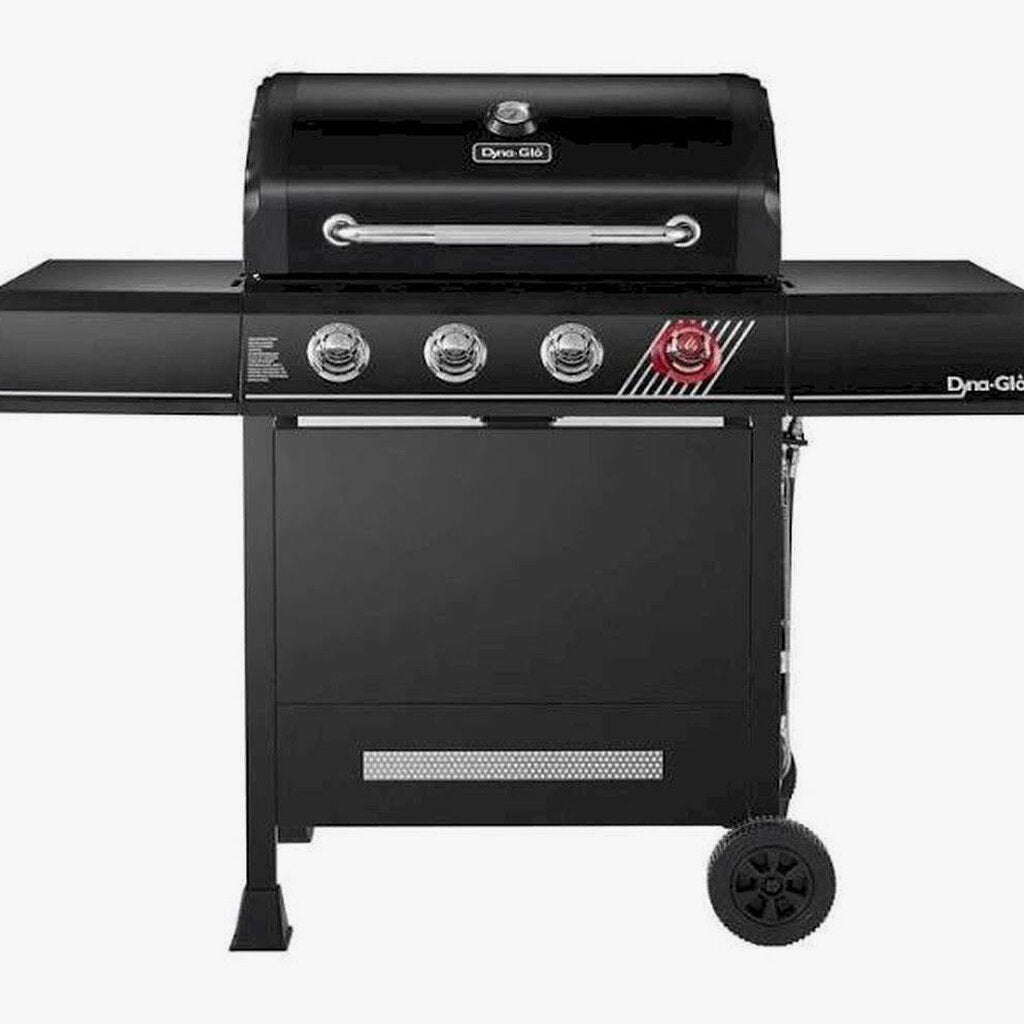4-Burner Propane GAS Grill in Matte Black with SearPlus Sear Burner
