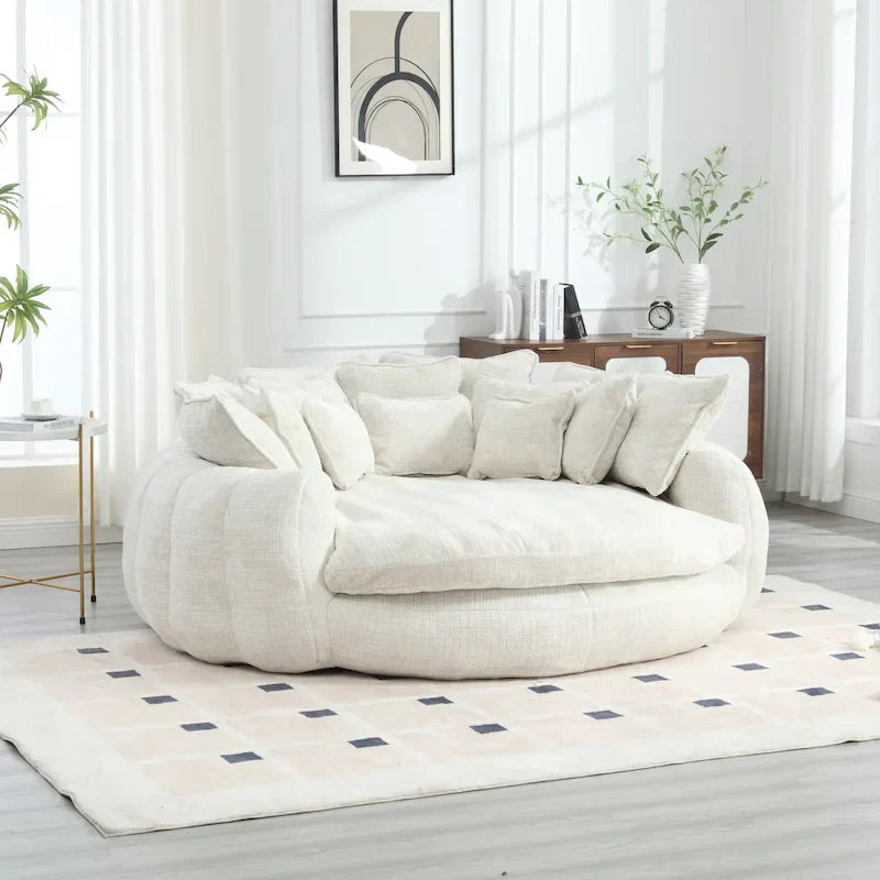Double Loaf Sofa Bed With Armrests