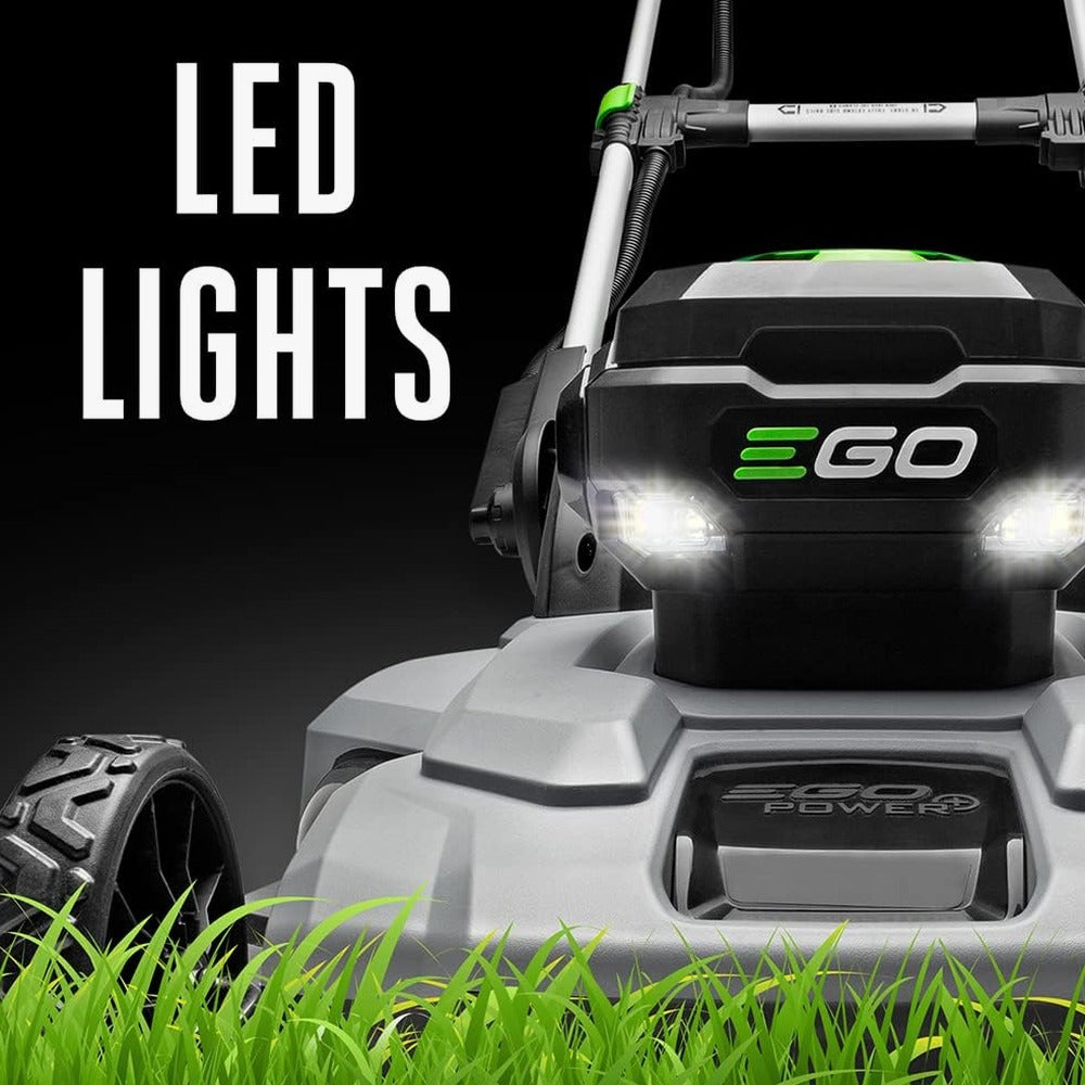 EGO Power+ LM2102SP-A 21-Inch 56-Volt Lithium-ion Self-Propelled Cordless Lawn Mower (2) 4.0Ah Battery and Rapid Charger Included