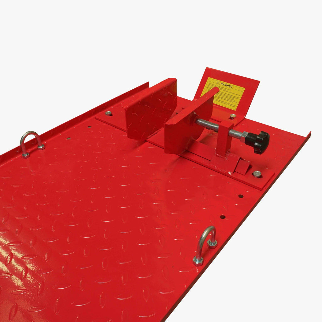 1,000 lb Hydraulic Motorcycle Lift Table Extra Long Heavy Duty
