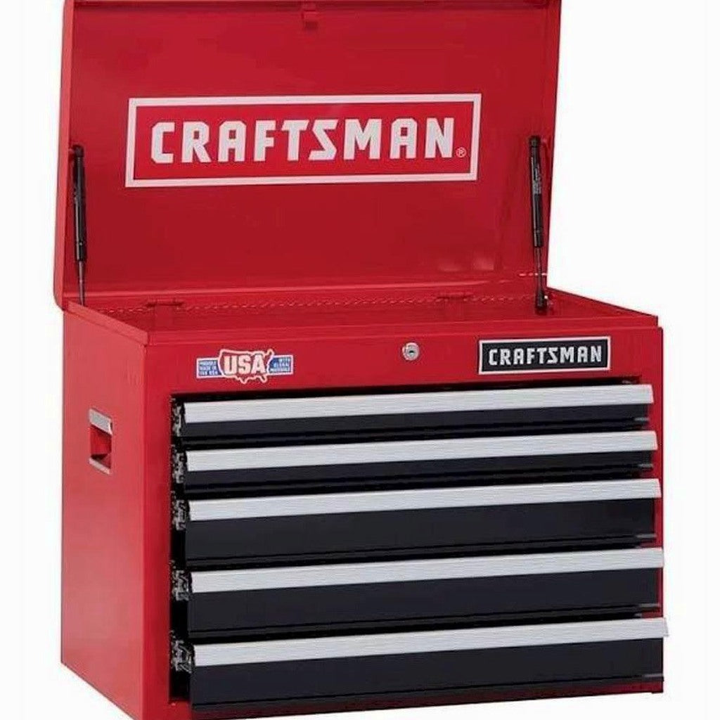 2000 Series 26-in W x 19.75-in H 5-Drawer Steel Tool Chest (Red) Cmst22652rb