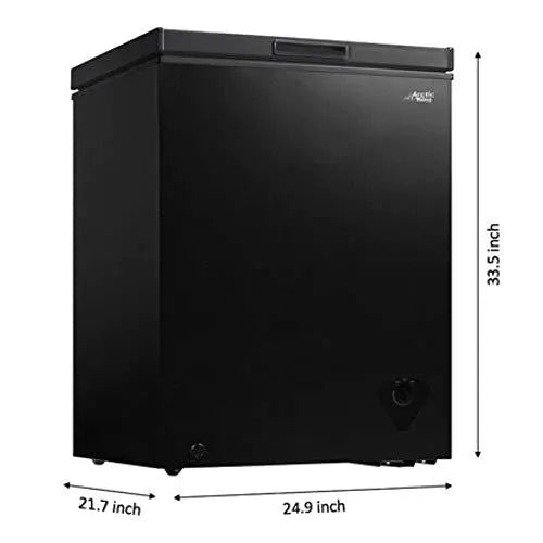 Arctic King Chest Freezer, 5 Cubic Feet, Black - ARC050S0ARBB WHS-185C1WSB