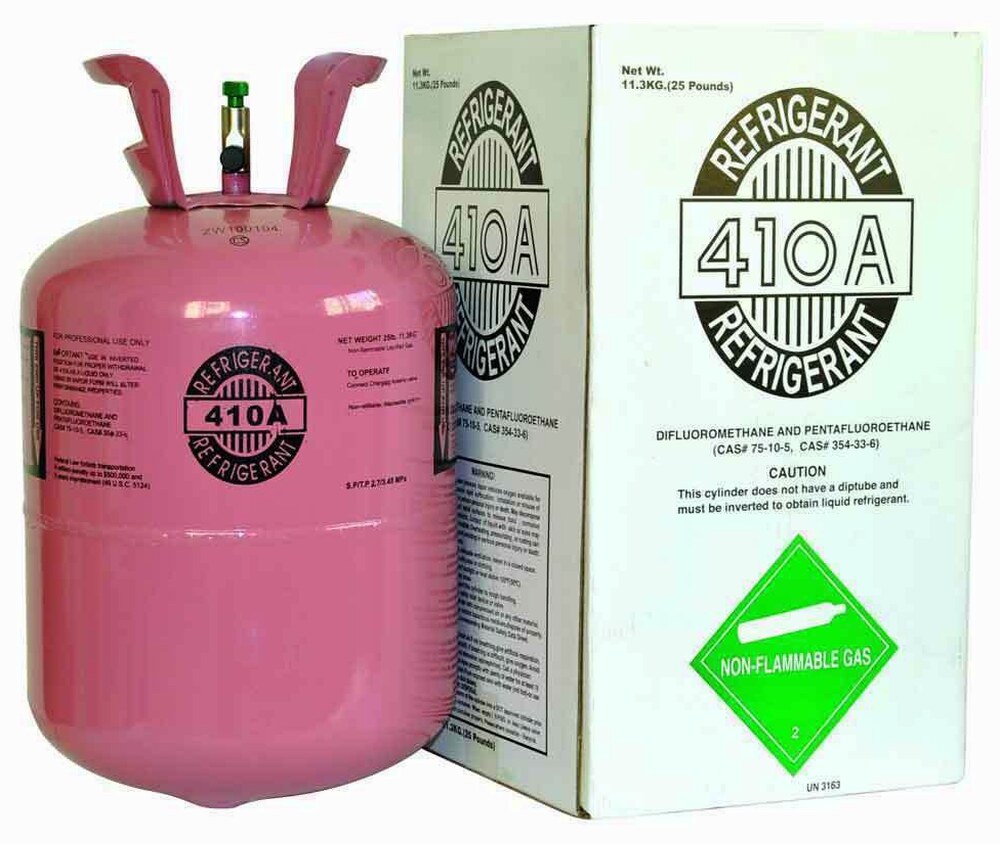 R410a refrigerant 25LB CYLINDER NEW FACTORY SEALED!!