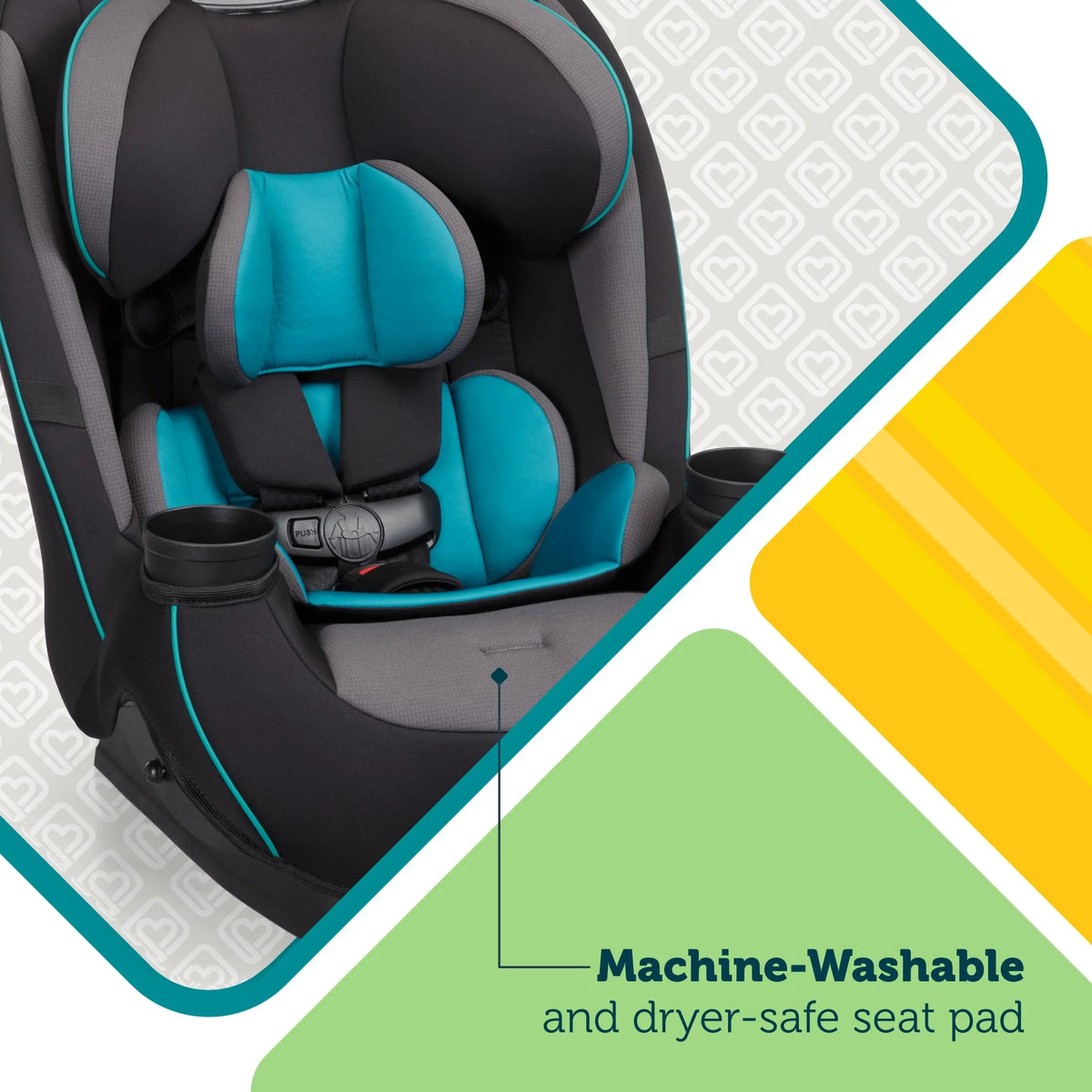 3-in-1 Slim Convertible Car Seat, 5-100 Lbs