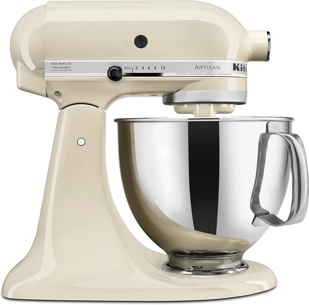 5-Quart Tilt-Head Stand Mixer With Stainless Steel Bowl, 10 Speeds
