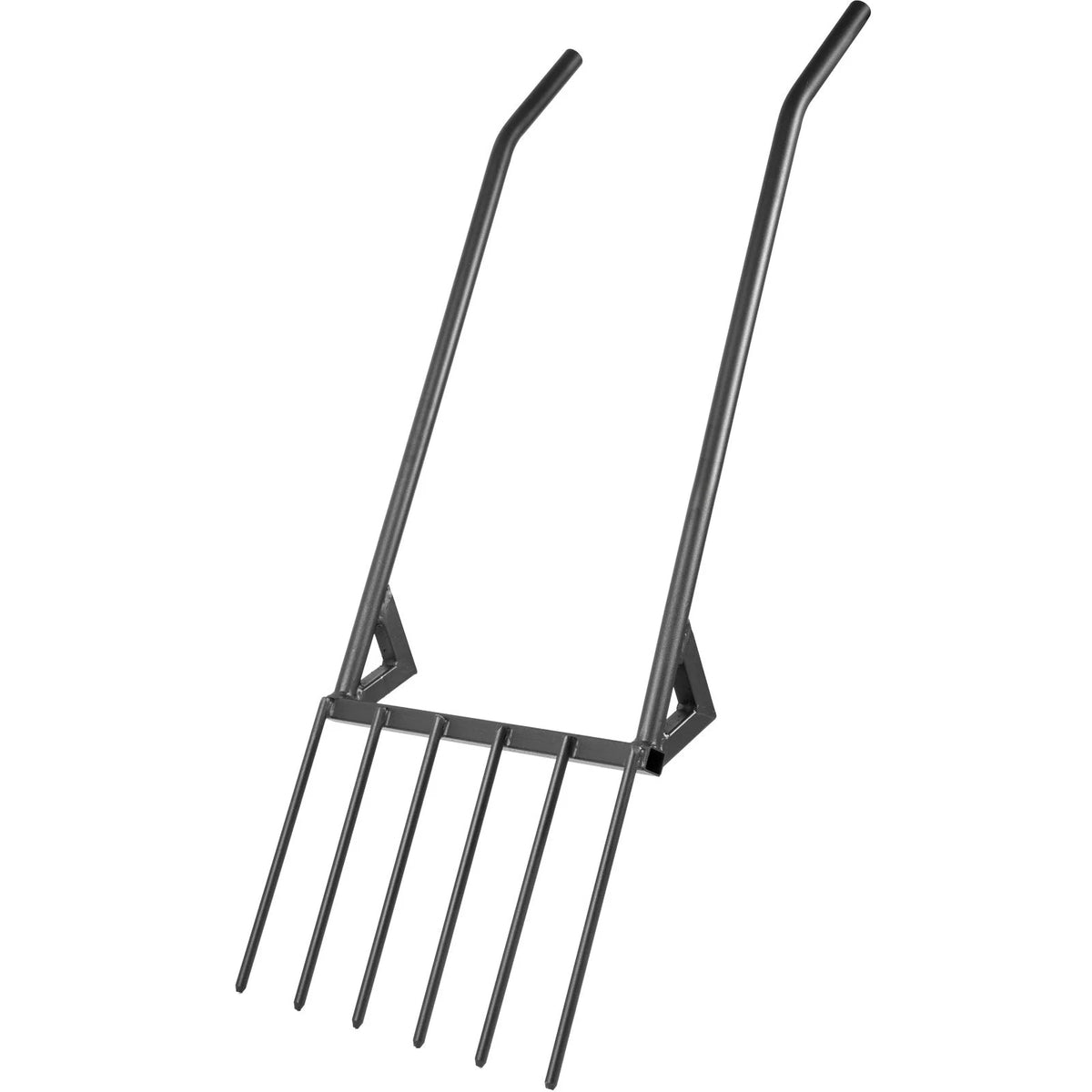 Hand Tiller Broad Fork Tool, 46-Inch, Black