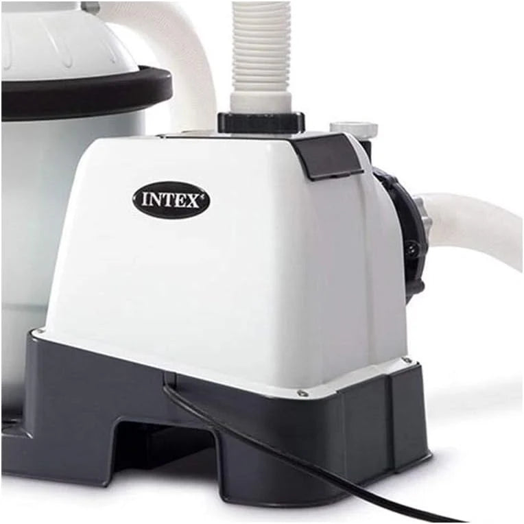 Intex Krystal Clear 16 Inch 3,000 GPH Above-Ground Pool Sand Filter Pump - 26651EG
