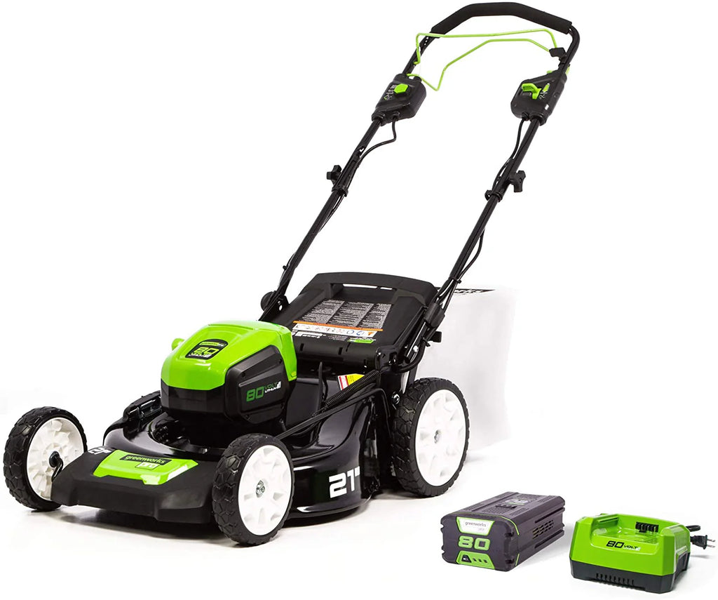21-Inch 80V Lawn Mower With (2) 2Ah Batteries And Charger - GLM801601