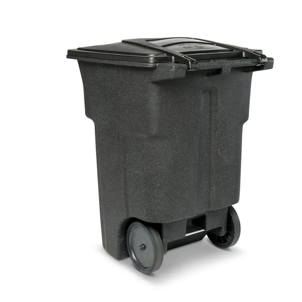 Toter 96 Gallon Trash Can with Smooth Wheels and Lid ;