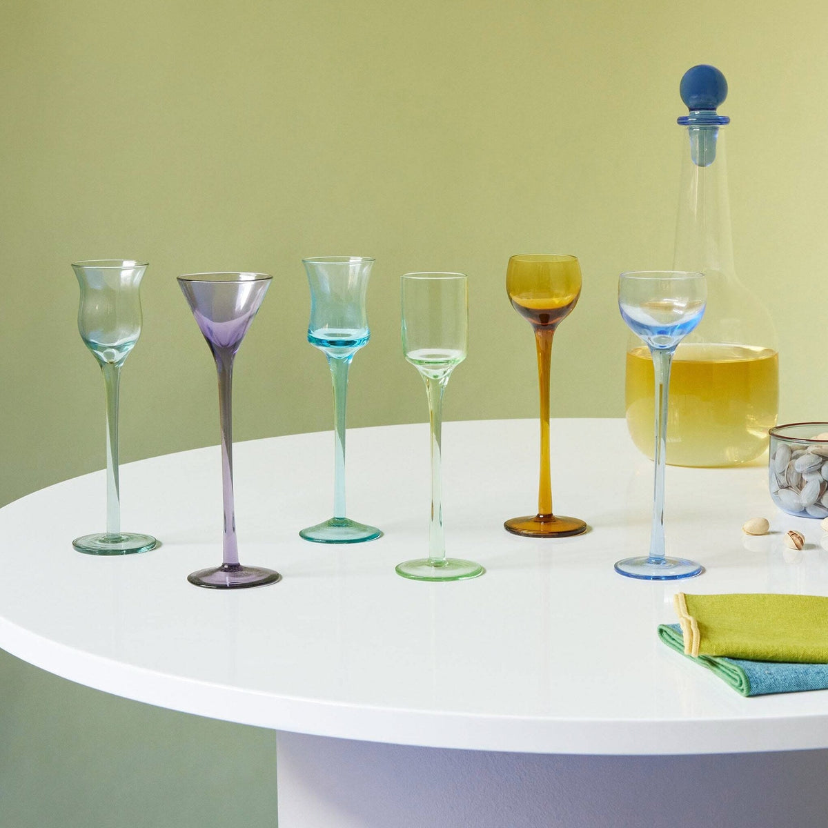 Long Stem Cordial Set