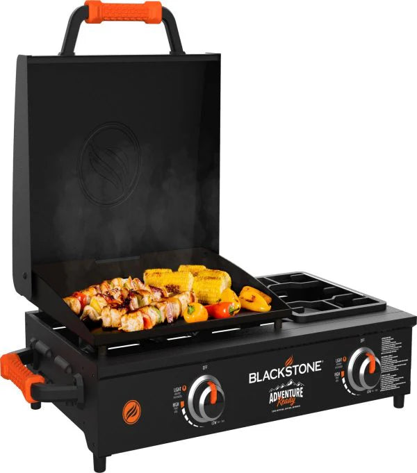 Blackstone Adventure Ready 17 Inch Tabletop Griddle With Range Top - Black