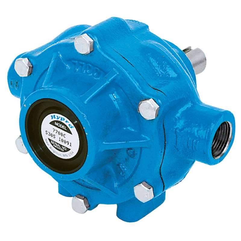 Cast Iron 7-Roller Pump, 22.1 GPM, 200 PSI, 3/4 inch NPT - 7700C