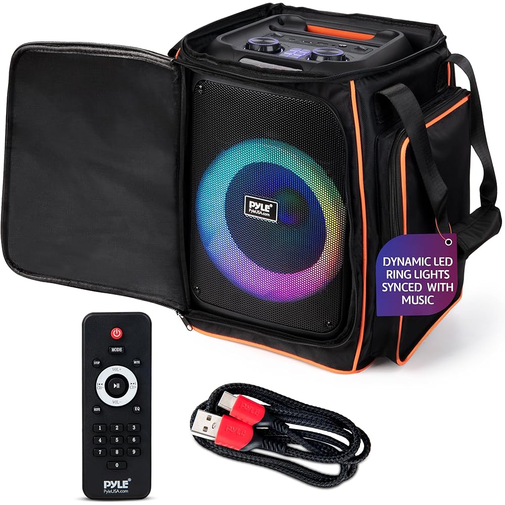 Pyle Bluetooth Party Speaker With True Wireless Stereo, 100W