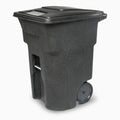 ANA96-00BKS 96 gal. Trash Can with Quiet Wheels and Lid