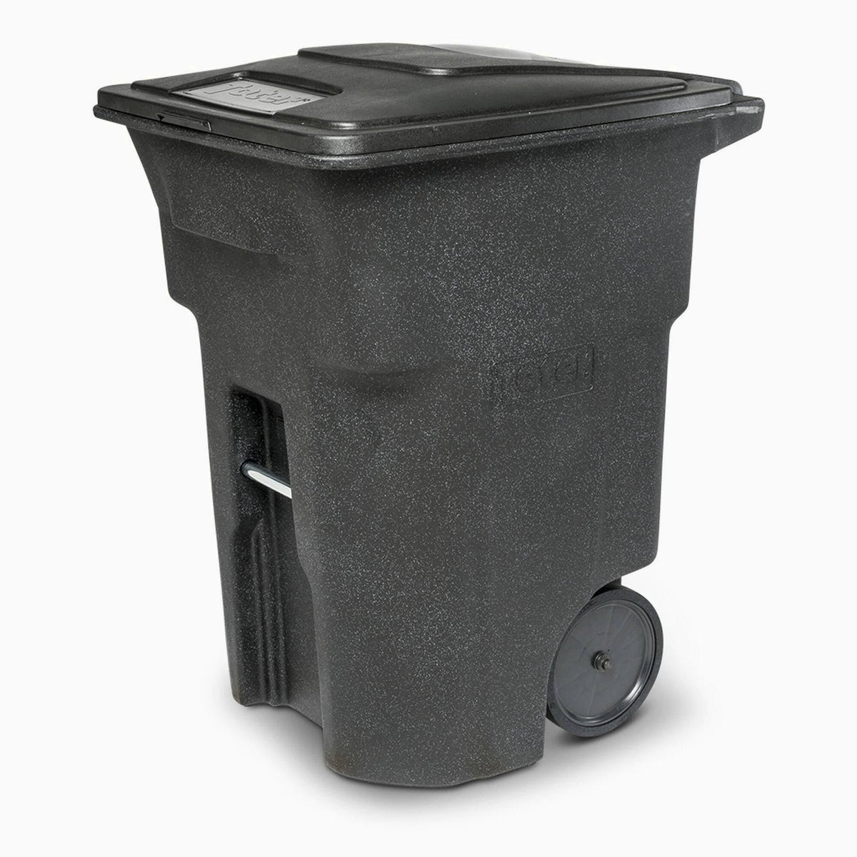 ANA96-00BKS 96 gal. Trash Can with Quiet Wheels and Lid