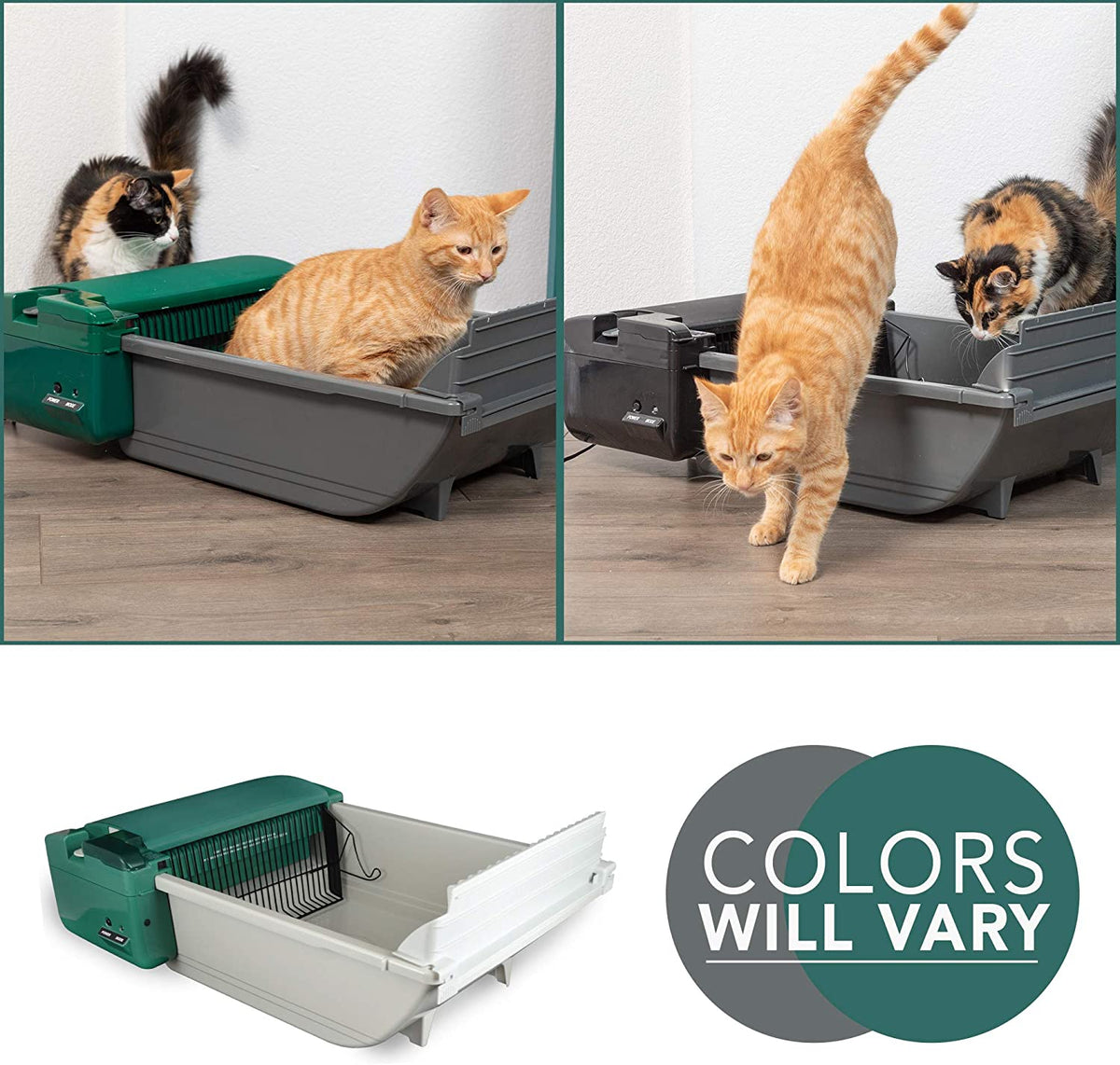 Pet Zone Automatic Self-Cleaning Litter Box With 6 Waste Bags - Smart Scoop