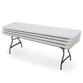 Lifetime 4-Pack Commercial Stacking 8 ft Folding Table - White (80344)
