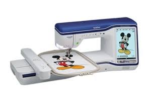 Brother Sewing & Embroidery Machine, 9.5 x 14 inch, LCD, Wireless, Disney Designs - XV8550D