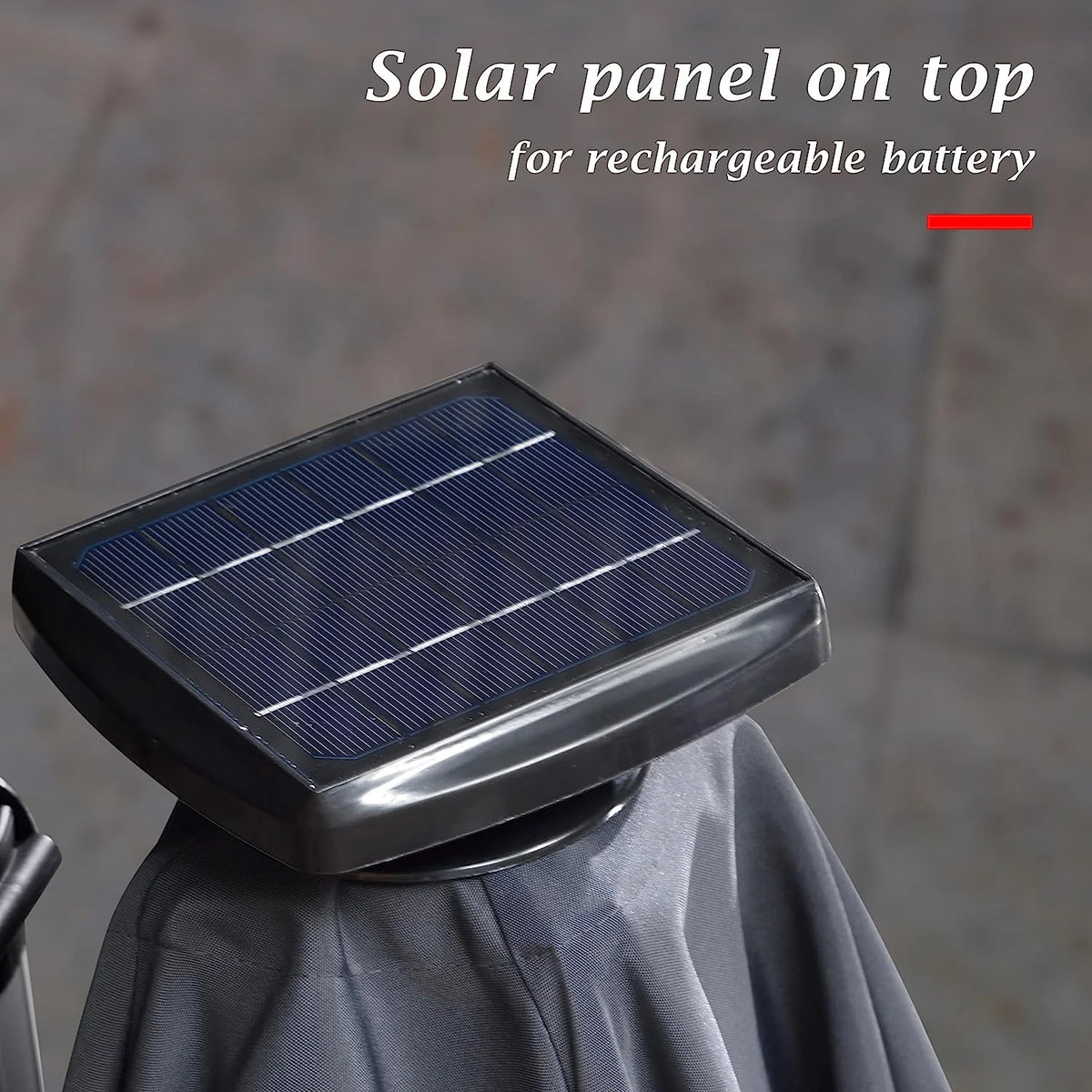 12ft Solar LED Cantilever Patio Umbrella