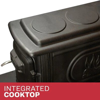 Logwood 900 Sq. Ft. EPA Exempt Cast Iron Stove