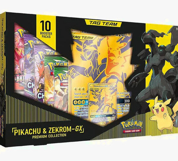 Pokemon Pikachu and Zekrom GX Premium Collection