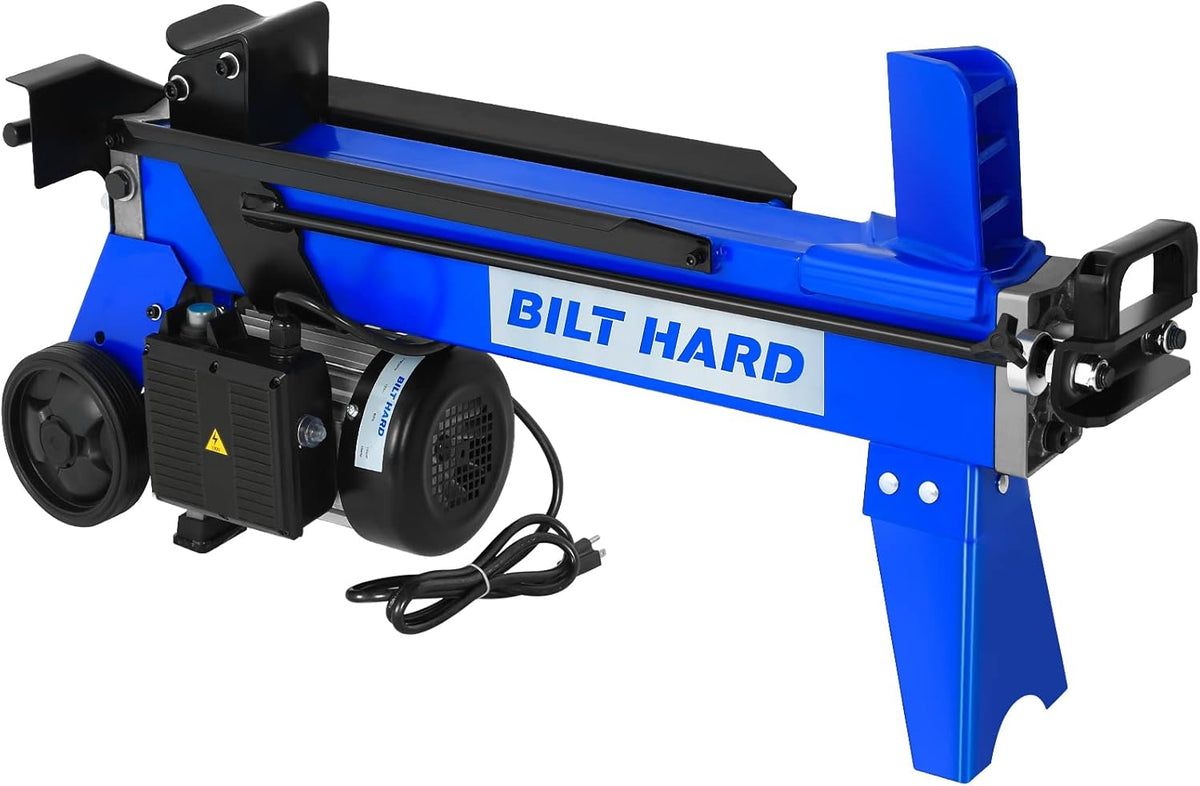BILT HARD Electric Log Splitter 6.5 Ton 15Amp Horizontal