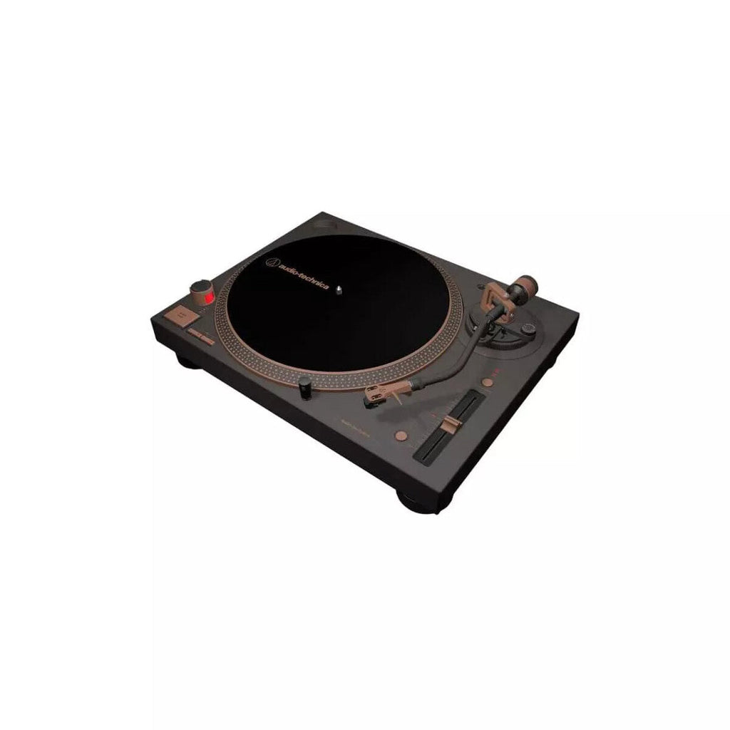 Audio Technica AT-LP120XUSB-BZ Direct Drive USB Turntable, Bronze – 3-Speed Vinyl Player with Built-in Preamp and Digital Conversion