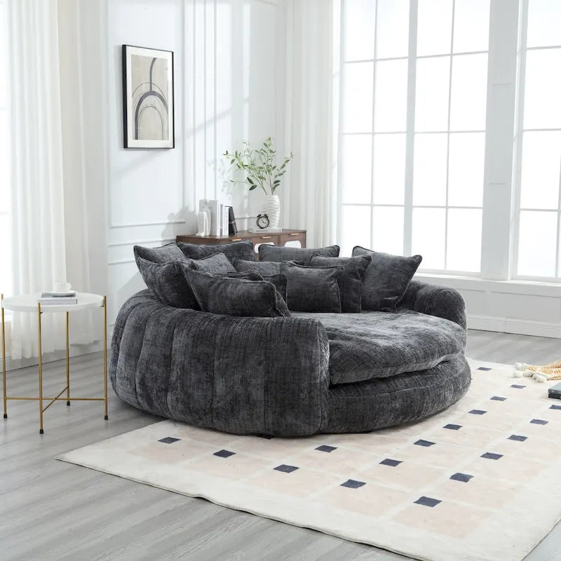 Double Loaf Sofa Bed With Armrests