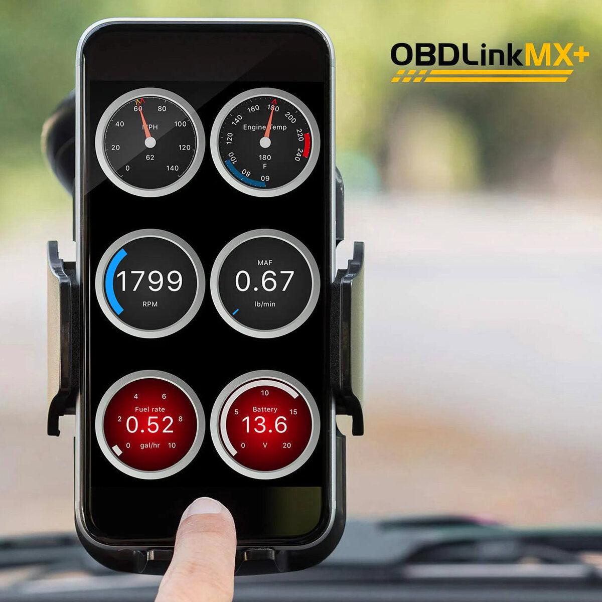 OBDLink Bluetooth Scanner for iPhone Android and Windows