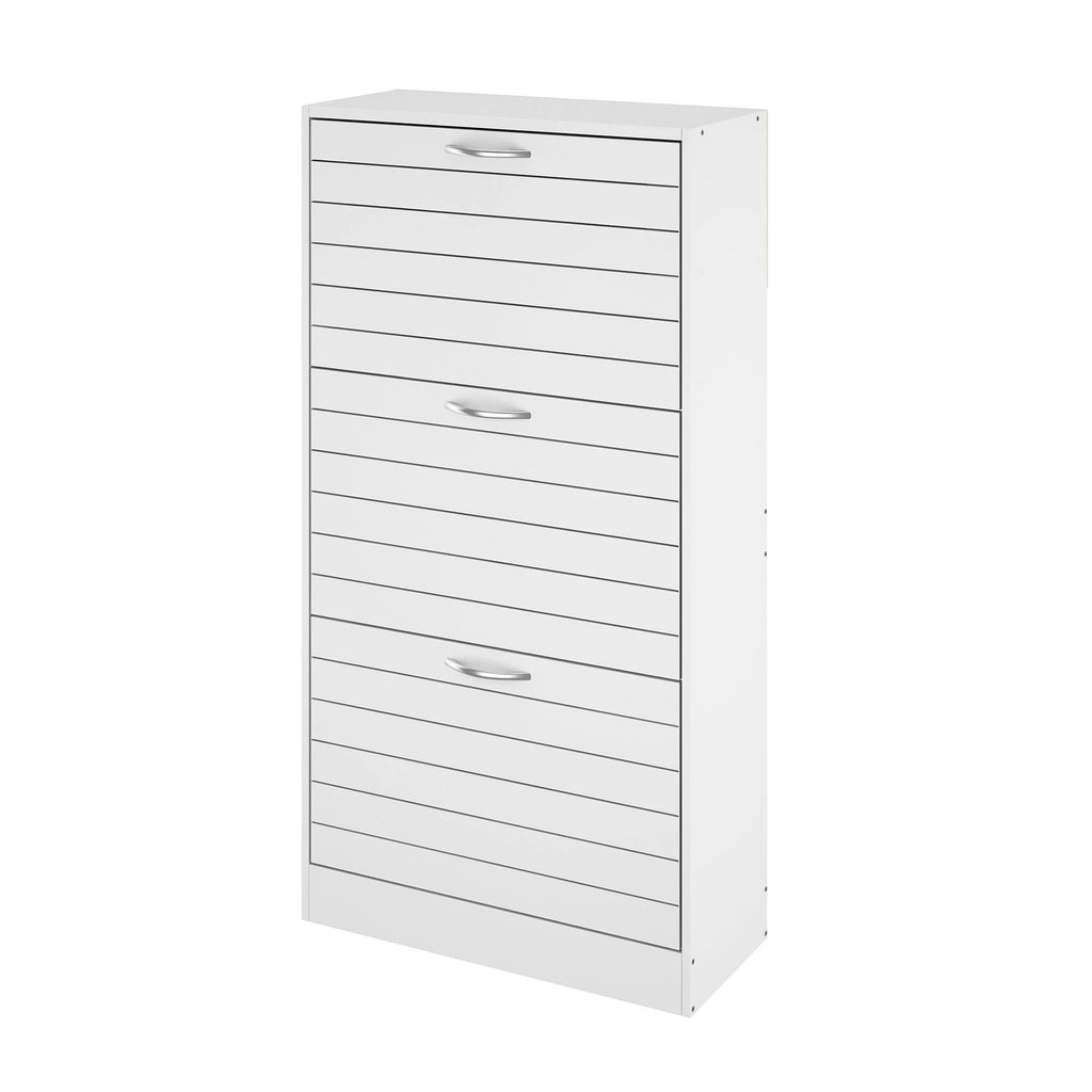 Modern Flip-Down Shoe Storage Cabinet