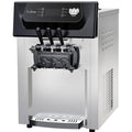2200W Commercial Ice Cream Machine, 3 Flavor Soft Serve Ice Cream Machine, 5.3-7.4 Gal/Hr, with LCD Touch Screen, Automatic Cleaning, High Productivity for Home Snack Bar &amp; Restaurants