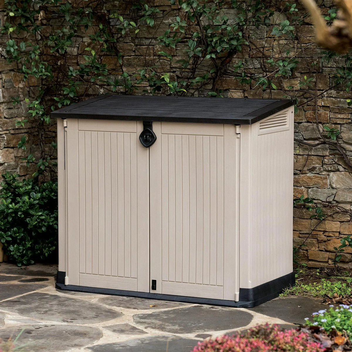 Keter Resin Storage Shed 30 Cu Ft Beige - 251416