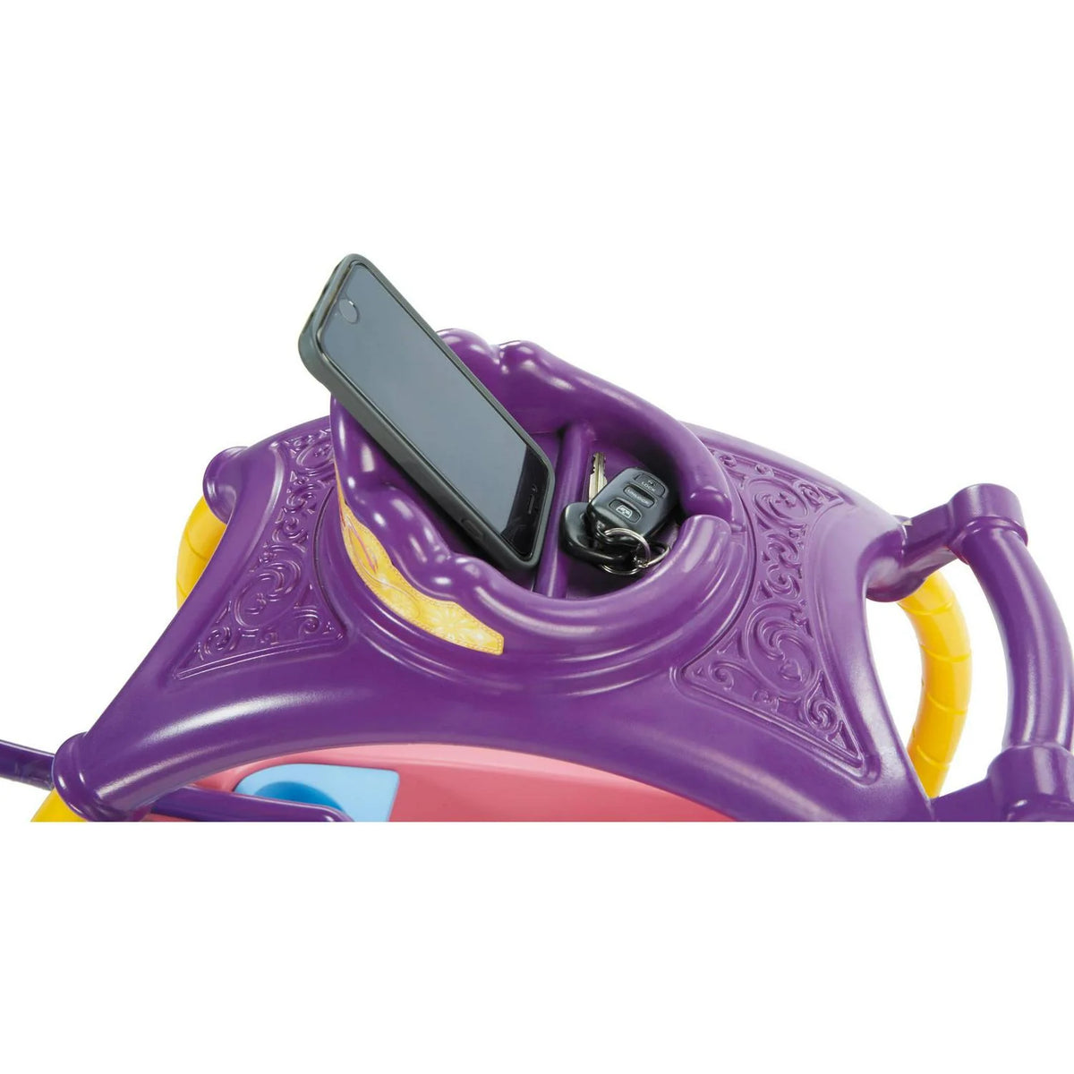 Little Tikes Princess Horse And Carriage Kids Ride-On Toy, 43.50in L x 20in W x 37.75in H - 642326M